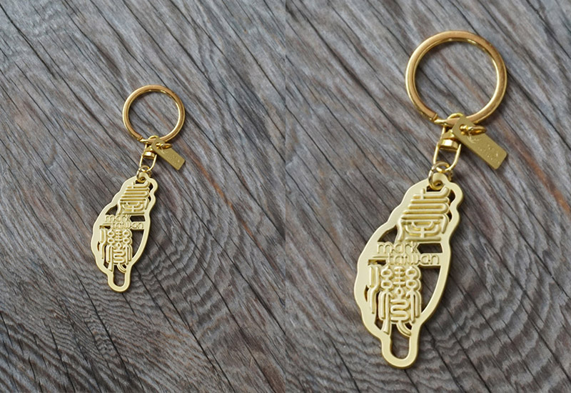 大視 麥麥藏寶圖-標註臺灣 鑰匙圈 鎖圈 文具紀念品 Taiwan key ring lock ring